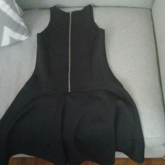 Abercrombie and Fitch Flared Black Skater Dress - Picture 2 of 3